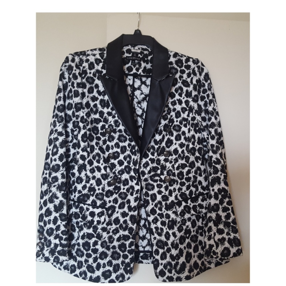 Lane Bryant Leopard Print Blazer